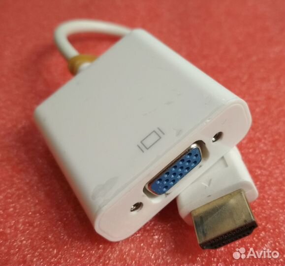 Переходник hdmi-VGA и DVI-I на VGA и другие