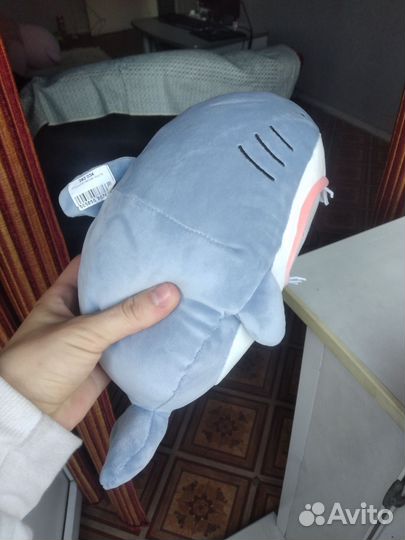 Акула-котик мягкая игрушка