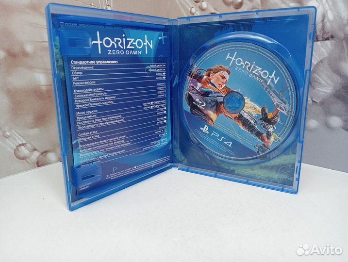 Диск Horizon Zero Dawn на PS4