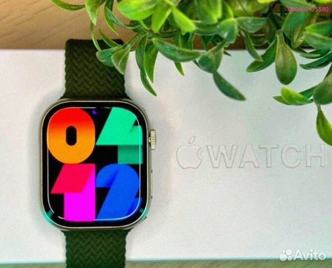 Apple Watch 9 Premium 45mm (Amoled Display) (Арт.28967)