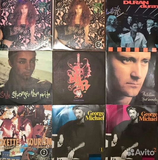 Виниловые пластинки. С 1 по 3-е фото - не играные