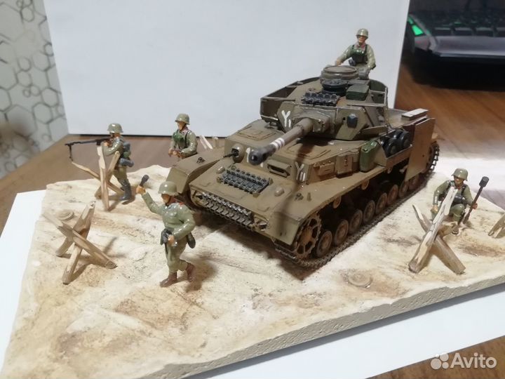Модель танка Pz 4
