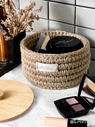 Корзина для хранения с крышкой