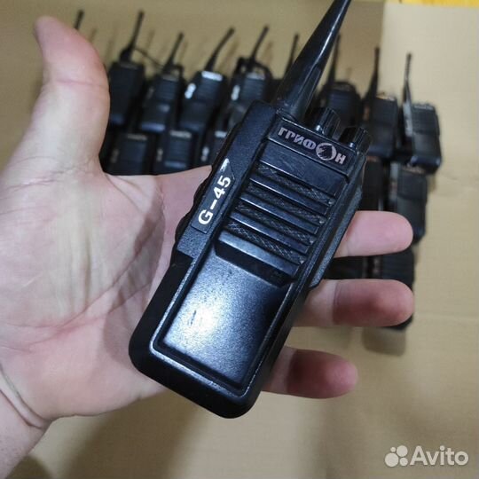 Рация грифон g-45 рабочие с зу лот 25шт