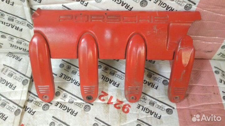 Крышка двигателя левая Porsche Cayenne 4.5 V8