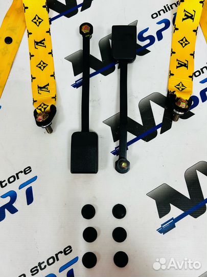 Передние ремни безопасности Louis Vuitton ваз 2107