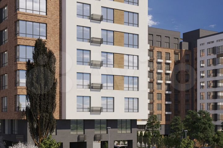 2-к. квартира, 67 м², 4/12 эт.