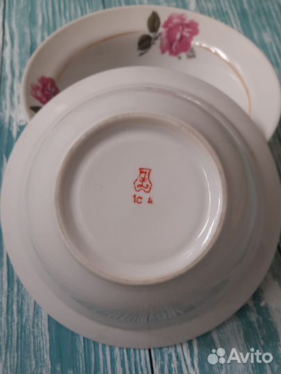 Фарфоровый салатник. Добрушский фарфоровый завод