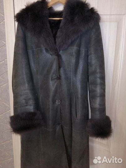 Дубленка натуральная женская 48 50