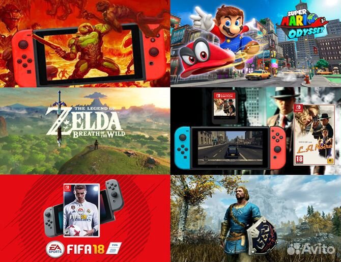 Игры для nintendo switch (на нинтендо свитч)