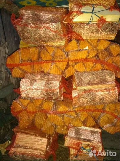 Дрова в сетка берёзовые