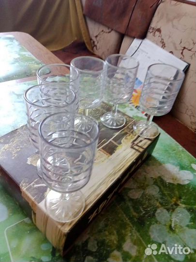 Хрустальные рюмки СССР