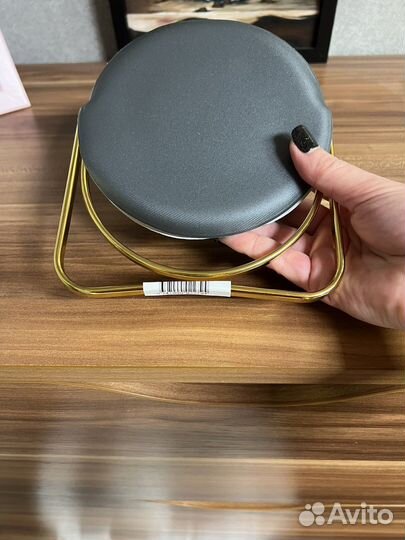 Дизайнерское Зеркало Harrods двухстороннее золото