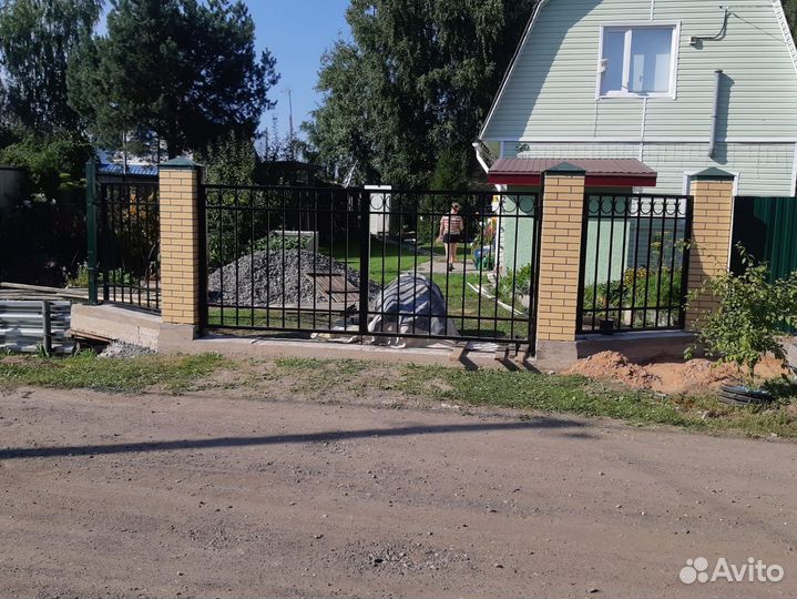 Откатные ворота под ключ