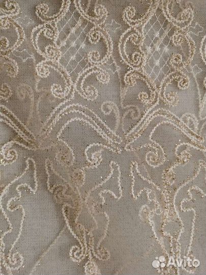 Новый красивейший Тюль в стиле Барокко 7м*2.84м
