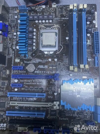 Материнская плата с процессором i5