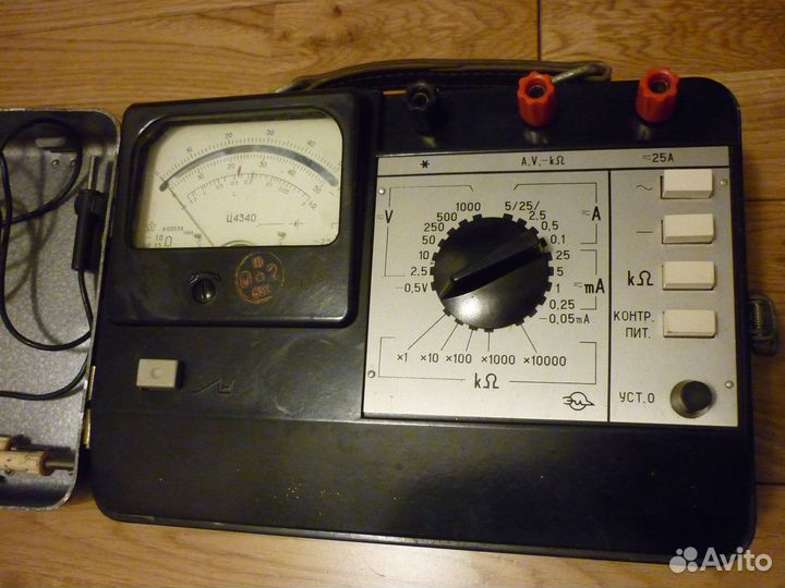 Ц4340 прибор электроизмерительный комбинированный