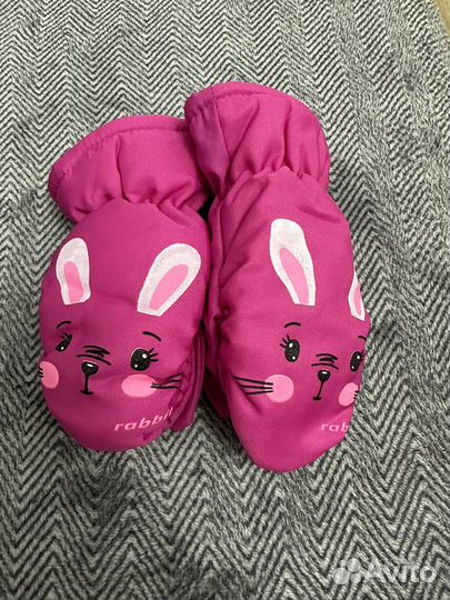 Варежки зимние детские