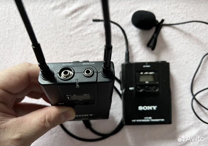 Радио петличка sony