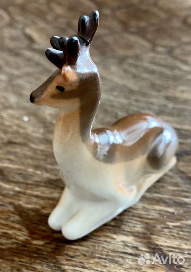Фарфоровые статуэтки СССР лфз олень