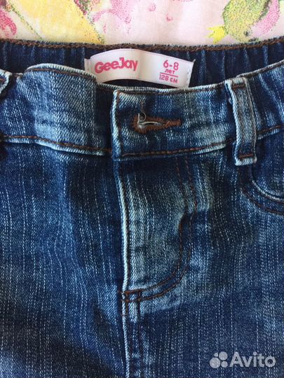 Юбка джинсовая