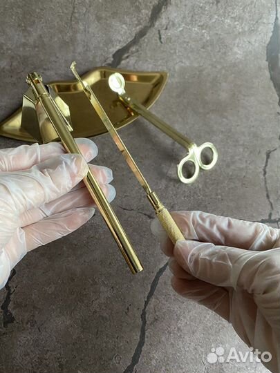 Набор аксессуаров для свечей из 4-х предметов