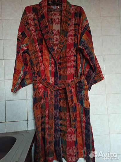 Мужской махровый халат