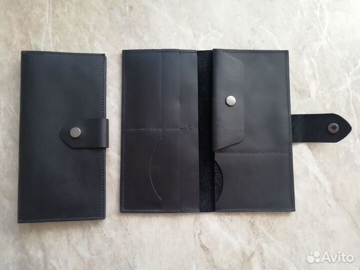 Портмоне мужской натуральная кожа ручная работа