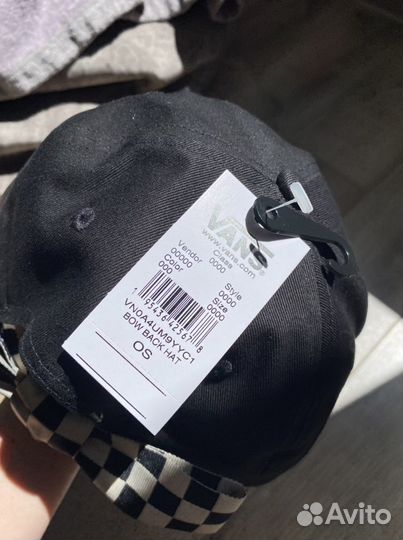 Кепка бейсболка vans