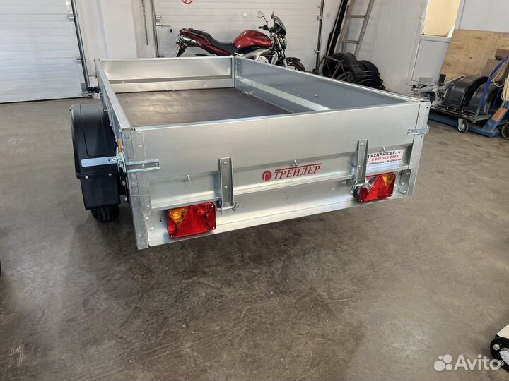 Прицеп оцинк. Трейлер Прораб 2.60х1.35