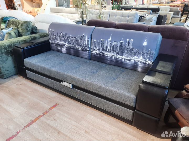 Диван со столиком, прямой диван, Даллас С-3
