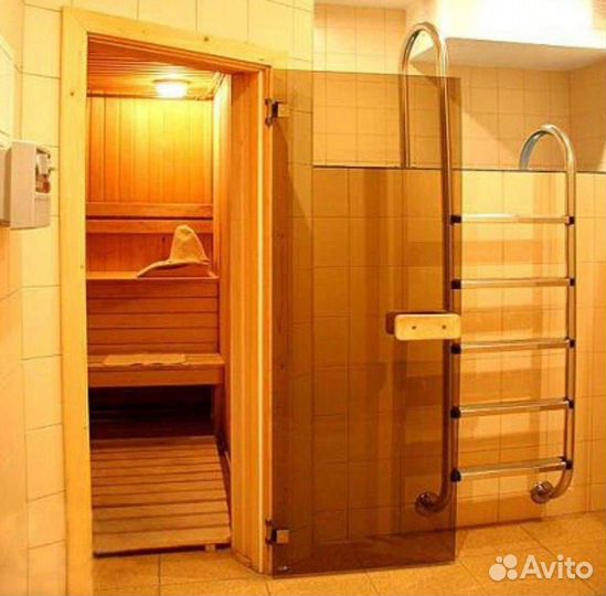 Стеклянные двери