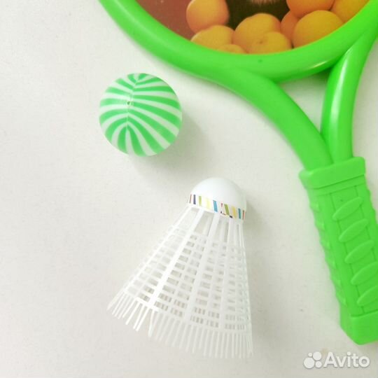 Детский бадминтон Чебурашка