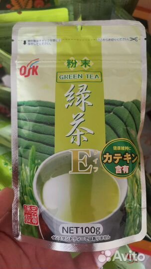 Чай матча с хлореллой