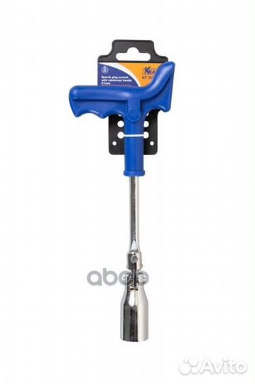 Ключ свечной усиленный с пластиковой рукояткой