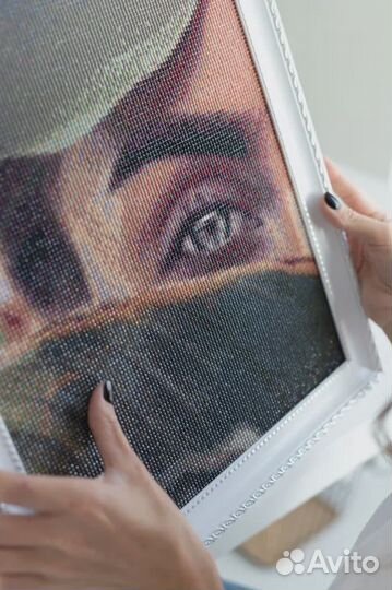 Алмазная мозаика по фото / разные размеры