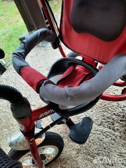 Трехколесный велосипед коляска