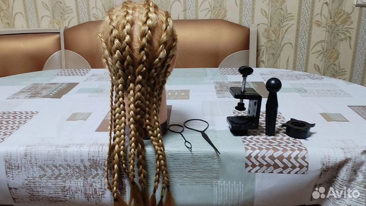 Манекен голова для причесок