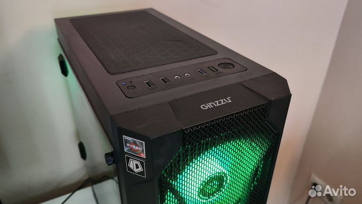 Игровой пк R5 2600, GTX 1660 gaming X, 16 гб озу