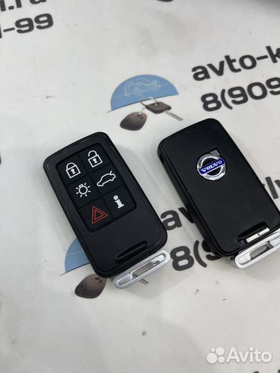 Корпус ключа Вольво (Volvo XC60 XC70 V40 S40 S60)
