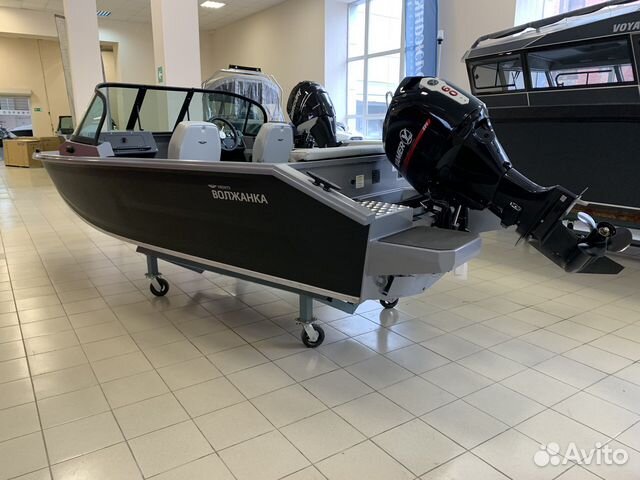 Лодка Волжанка 46 Фиш с reef rider 60