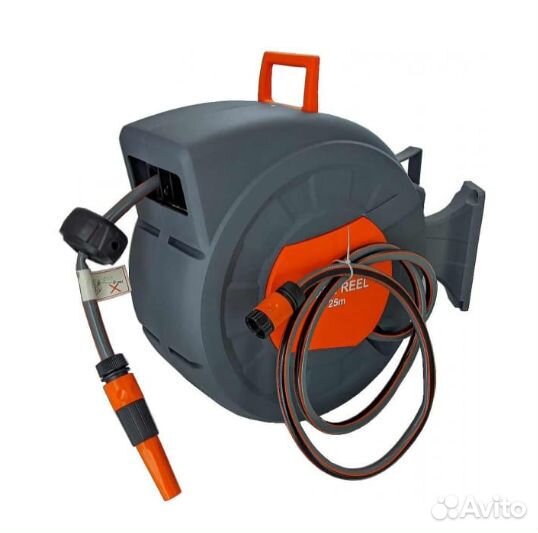 Автоматическая катушка для шланга 35 м gerhans