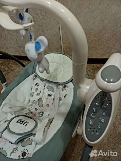 Детские электронные качели для новорожденных