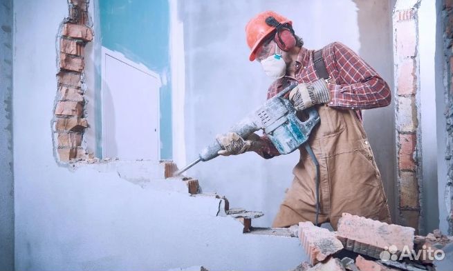 Демонтаж. Демонтажные работы. Вывоз мусора