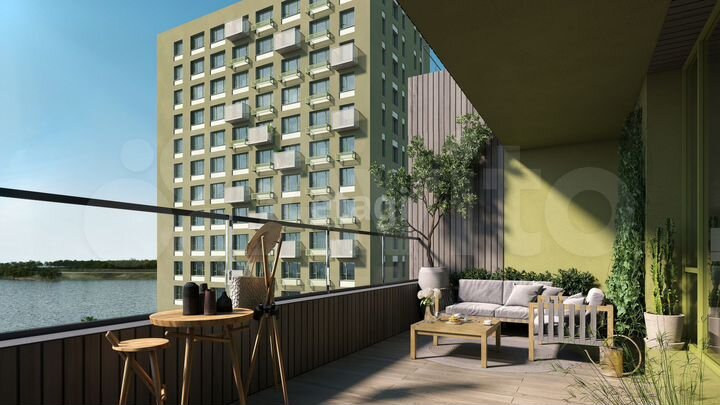 2-к. квартира, 56 м², 2/17 эт.