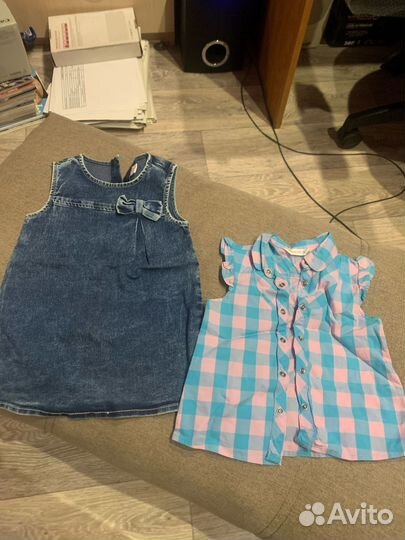 Сарафан, блузка