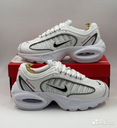 Кроссовки nike air max tailwind 4 белые (41-45)