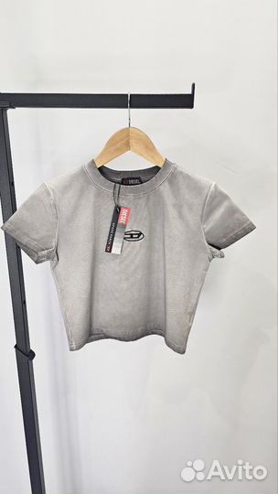 Футболка Diesel укороченная