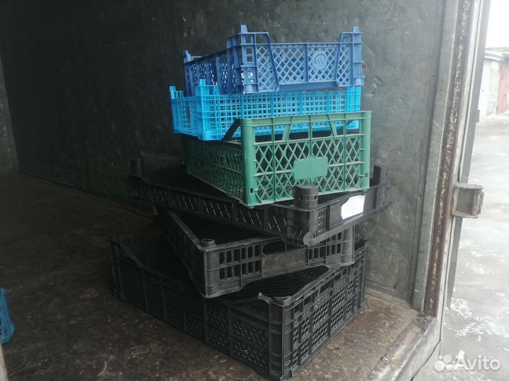 Пластиковые ящики бу