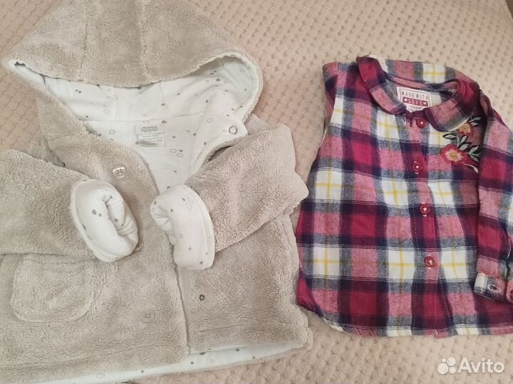 Вещи пакетом на девочку 3 6 месяцев